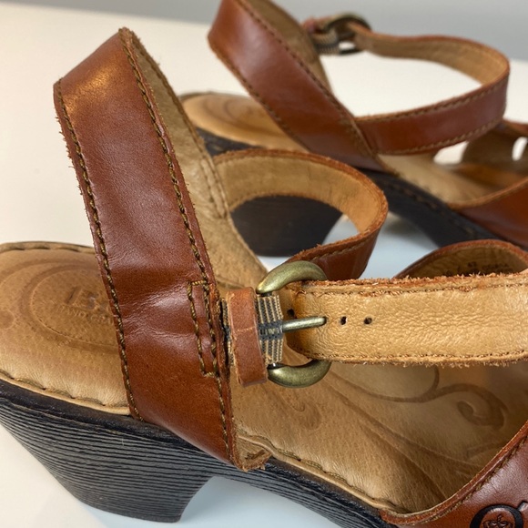 Born Belinda Open Toe Heeled Sandal Size 10 - Picture 16 of 16